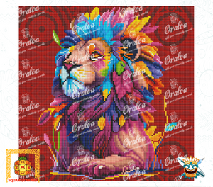 Zoom Diamond Painting Oraloa Savanne - Kreativset