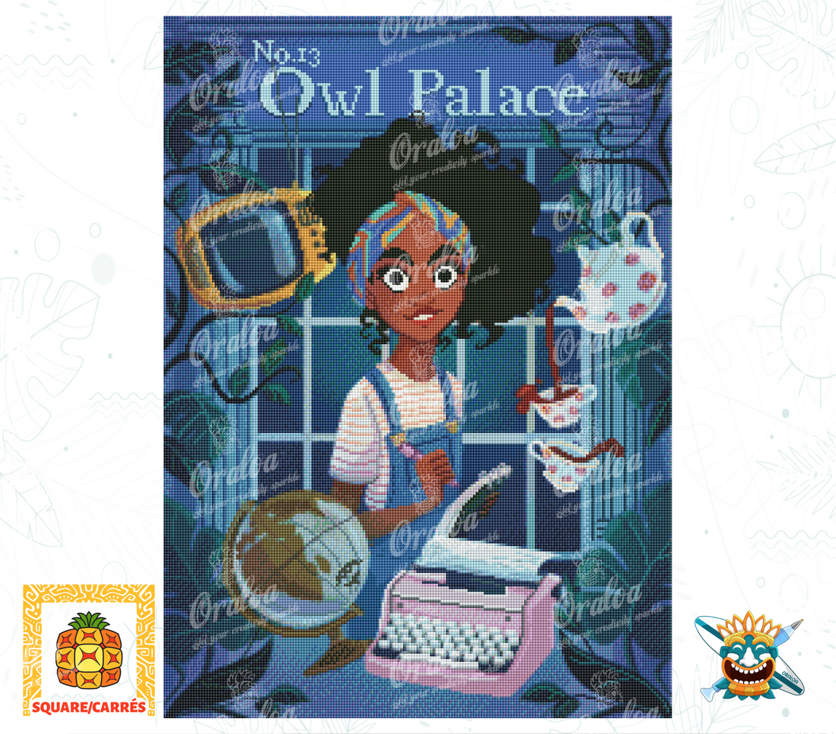 Ergebnis Diamond Painting Magic Adventure - Oraloa Art-Therapie