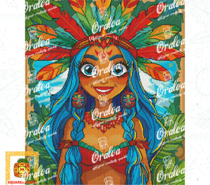 Zoom Diamond Painting Oraloa Daisy - Kreativset