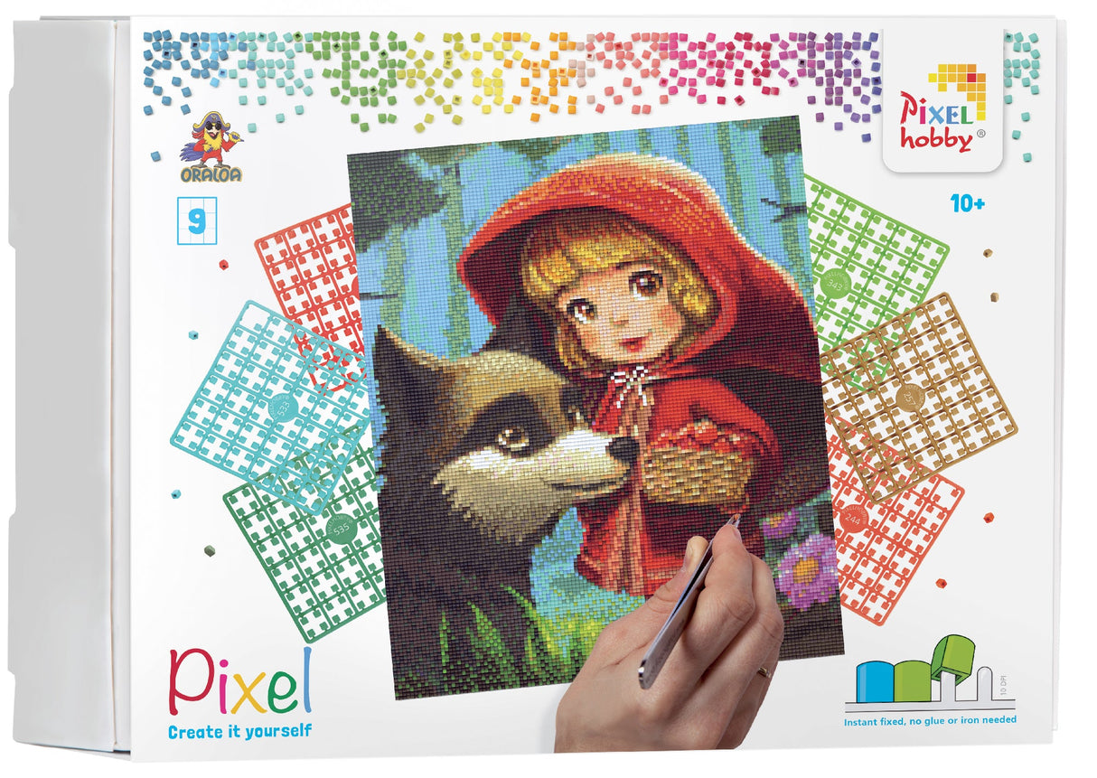 Pixel Hobby Oraloa – Rot und ihr Wolf