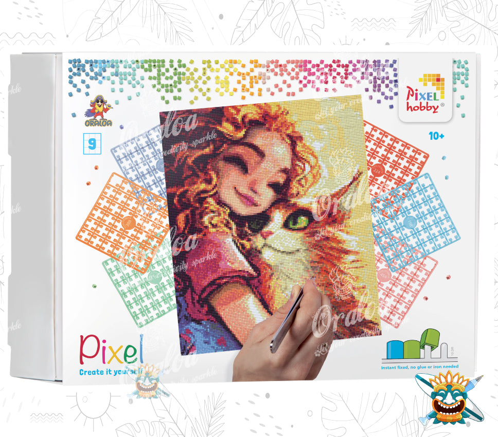 Pixel Hobby Oraloa - Chica Gato