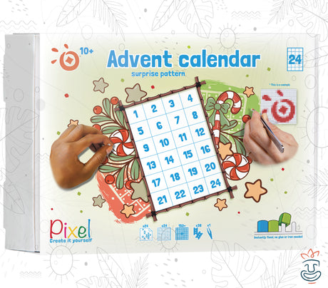 Diamond Painting Pixel Hobby Oraloa - Adventskalender 2025 - Oraloa kreatives Set Diamantstickerei