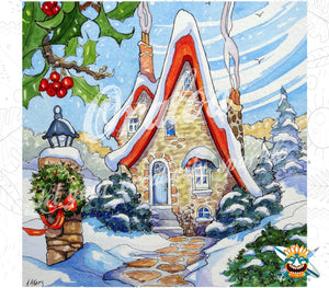 Diamond Painting Oraloa Baby It Is Warm Inside - Kreatives Diamantstickerei-Set