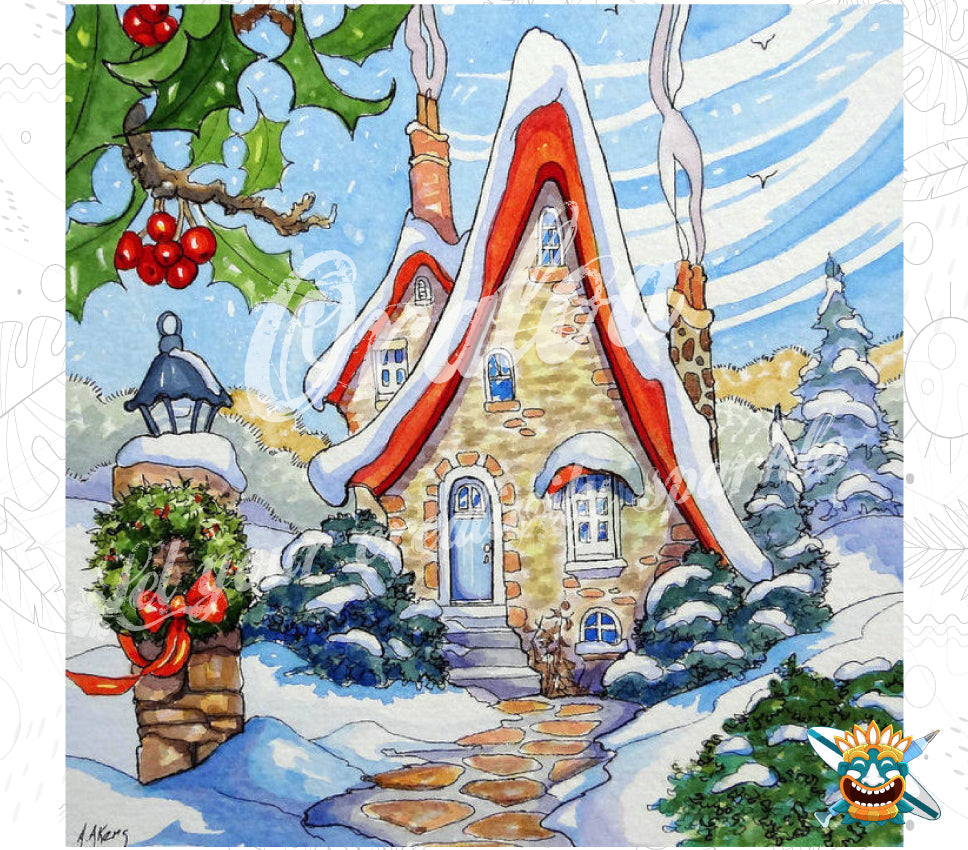 Diamond Painting Oraloa Baby It Is Warm Inside - Kreatives Diamantstickerei-Set