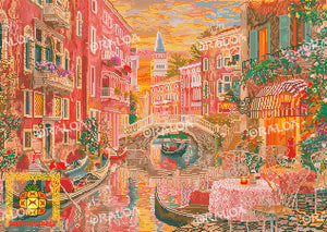 Endergebnis Oraloa Diamond Painting Venedig Abend Sonnenuntergang