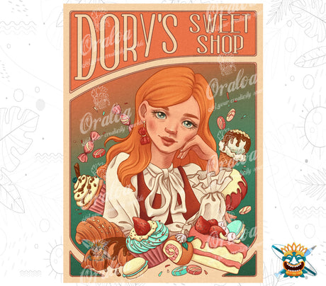 Dory's Sweet Shop Oraloa - Diamond Painting entspannende Diamantstickerei