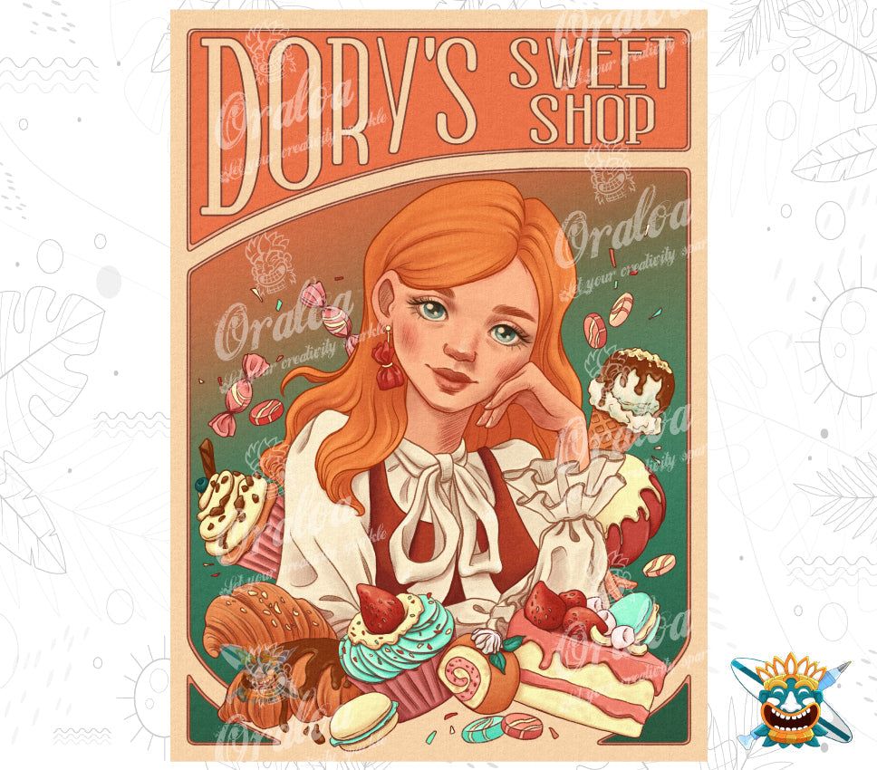 Dory's Sweet Shop Oraloa - Diamond Painting diamond painting relaxation