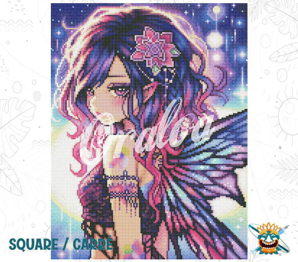 Detail Diamond Painting Enchantment Oraloa - Diamantstickerei