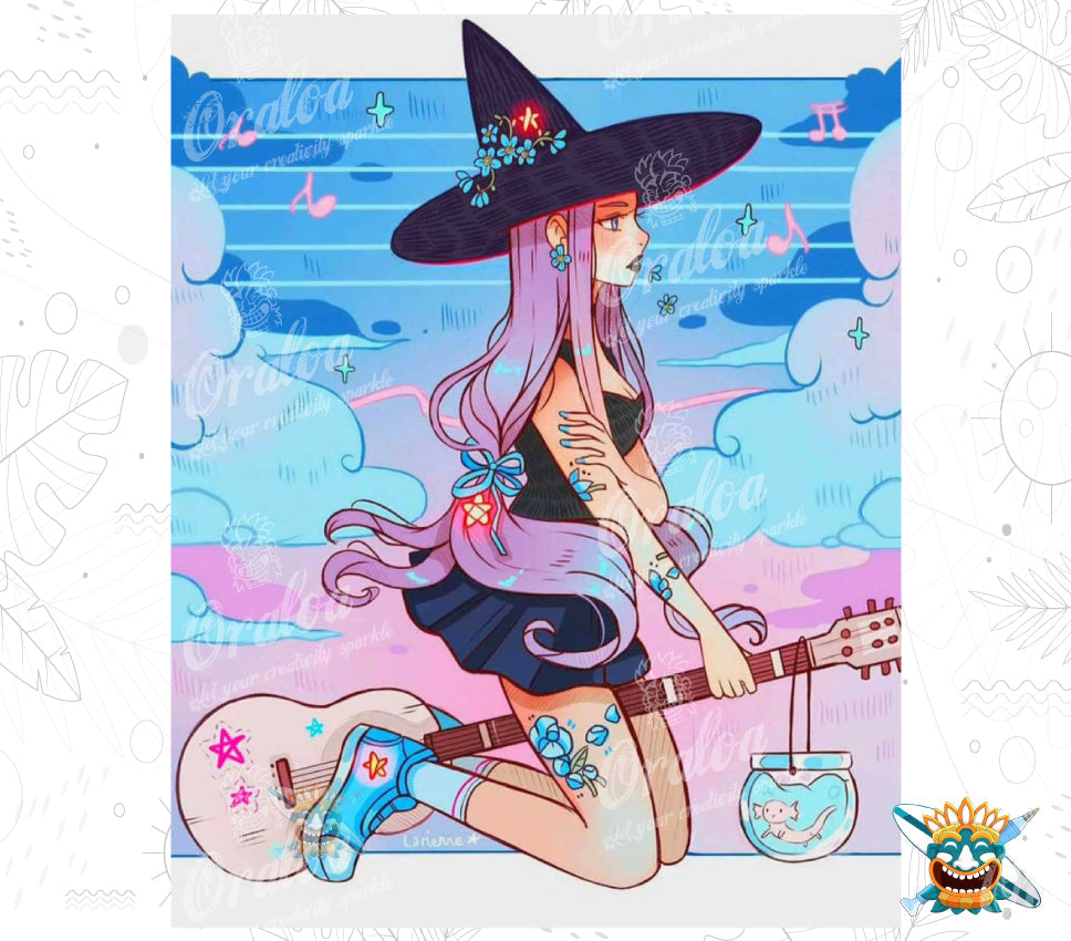 Fly with me - Oraloa Diamond Painting Kunsttherapie-Kit