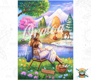 Four Seasons - Oraloa Diamond Painting Kunsttherapie-Set