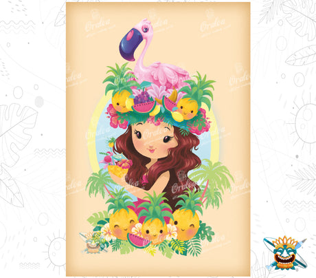 Diamond Painting Oraloa Früchte - Kreatives Diamantstickerei-Set