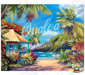 Oraloa Diamond Painting Fun Day Ahead - Diamantstickerei-Kit Kunsttherapie