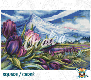 Detail Diamond Painting Happy Days Oraloa - Diamantstickerei