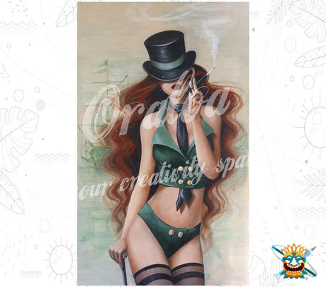 Lady Da - Oraloa Diamond Painting kit de arte terapia