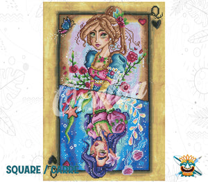 Vorschau Kit Oraloa Diamond Painting Die Herzköniginnen