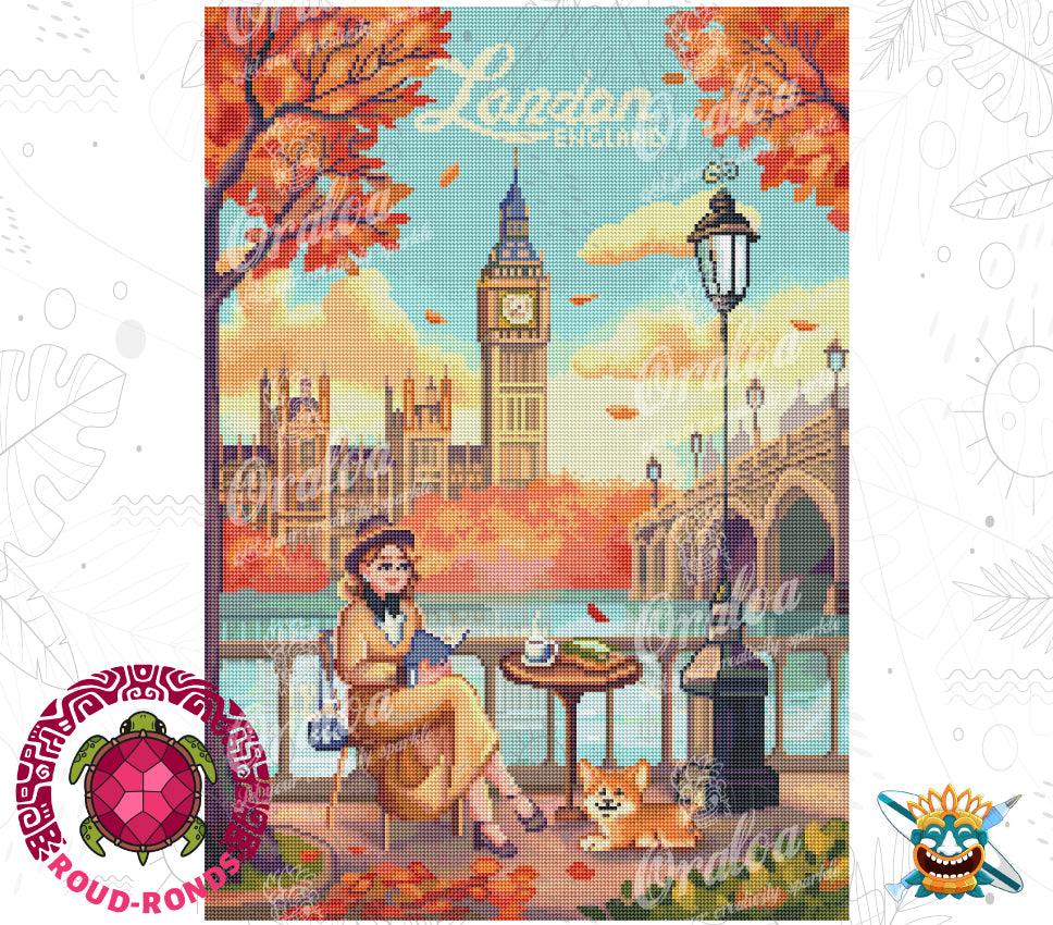Vorschau Kit Oraloa Diamond Painting London