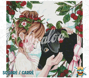 Vorschau Kit Oraloa Diamond Painting Mayok und Marley