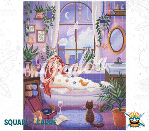 Beispiel Diamantstickerei Meerjungfrau - Oraloa Diamond Painting