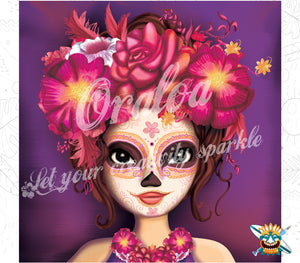 Mexikanerin - Oraloa Diamond Painting Kunsttherapie-Set