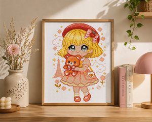 Pixel Hobby Oraloa - Paris Mädchen 
