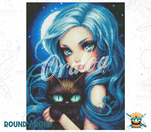 Vorschau Kit Oraloa Diamond Painting Moonlit Embrace