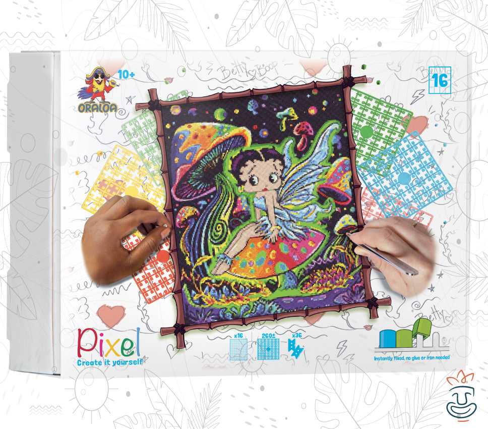 Pixel Hobby Oraloa - Betty Boop Pilz 