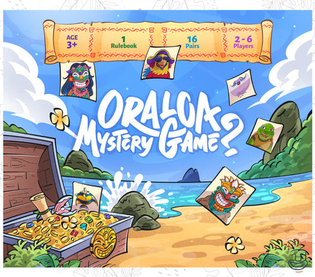 Oraloa Mystery-Spiel - Oraloa Diamond Painting Kunsttherapie-Set