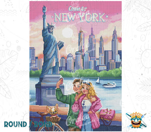 Vorschau Oraloa-Set Diamond Painting New York