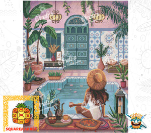 Zoom Diamond Painting Oraloa Oriental - Kreativset
