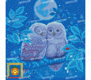 Endergebnis Oraloa Diamond Painting Owl Moonlight