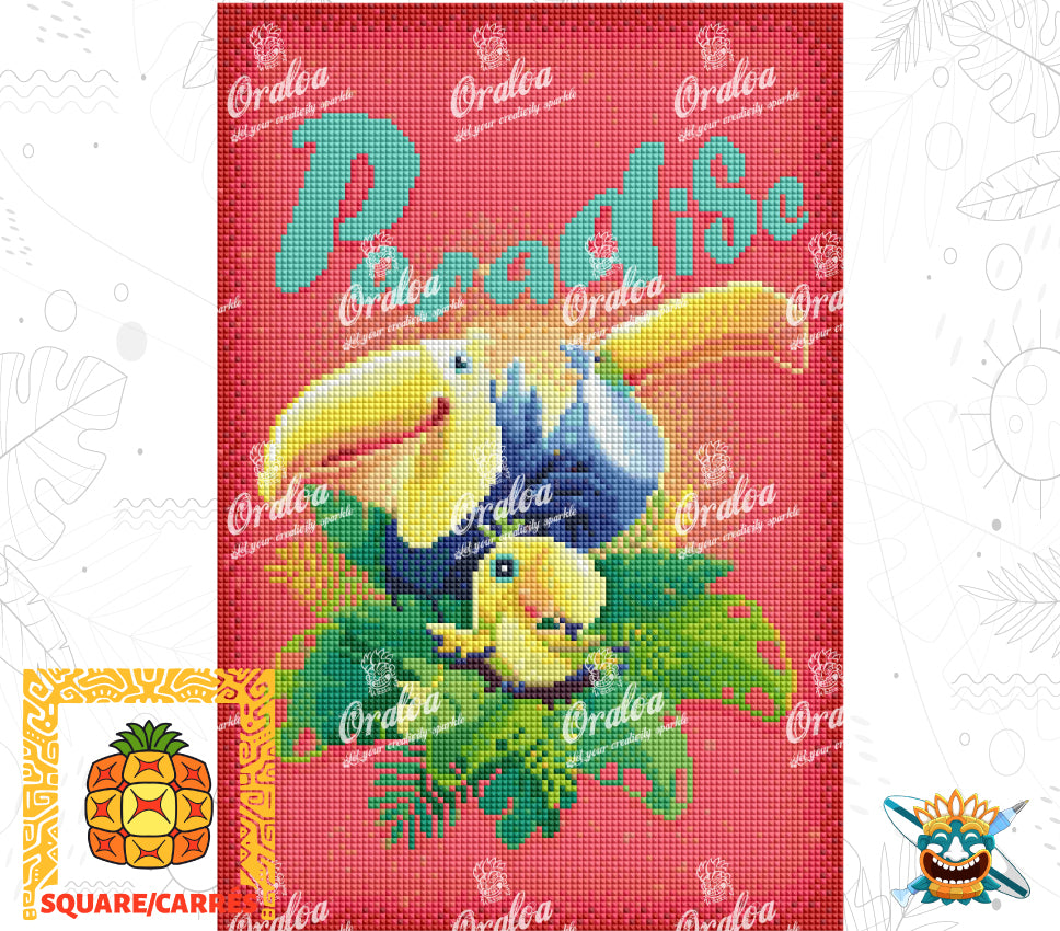 Preview Oraloa kit Diamond Painting Paradise