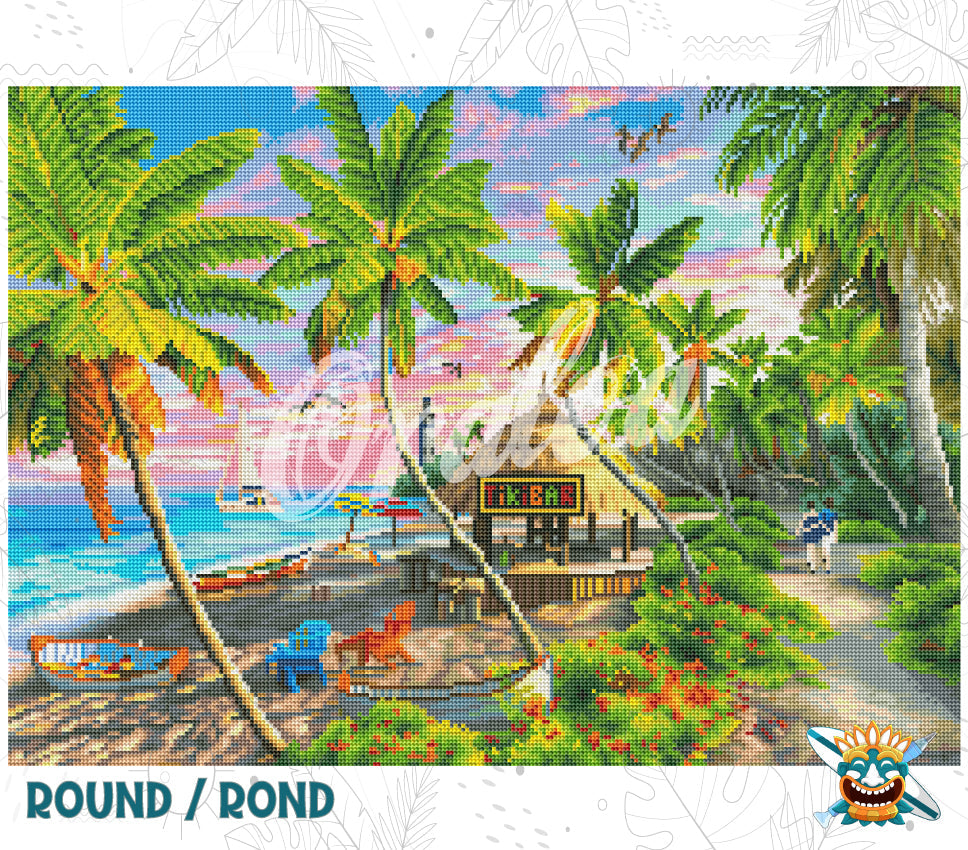 Vorschau Kit Oraloa Diamond Painting Paradise Sunset Walk