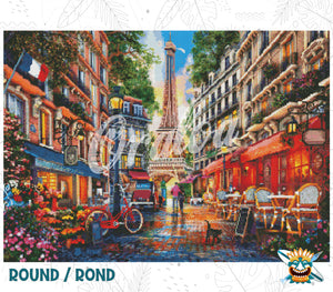 Zoom Diamond Painting Oraloa Paris Street - Kreativset