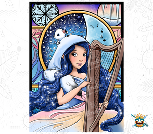 Diamond Painting Oraloa Muse Winterdämmerung - Kreatives Diamantstickerei-Set