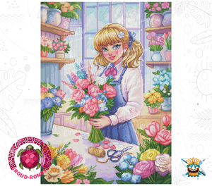 Endergebnis Oraloa Diamond Painting Flowers