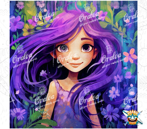Purplelicious Oraloa - Diamond Painting entspannende Diamantstickerei
