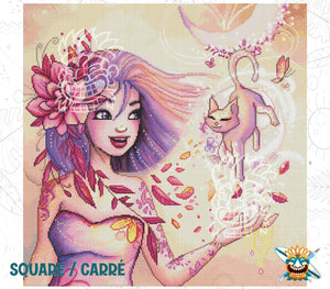 Beispiel Diamantstickerei Ritual - Oraloa Diamond Painting