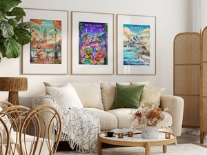 Beispiel Diamantstickerei Poster Oraloa: Sydney - Oraloa Diamond Painting