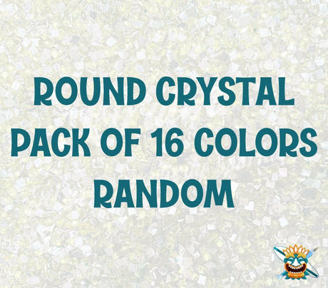 Diamond Painting Packung mit 16 zufälligen Farben Kristall Rund Oraloa.