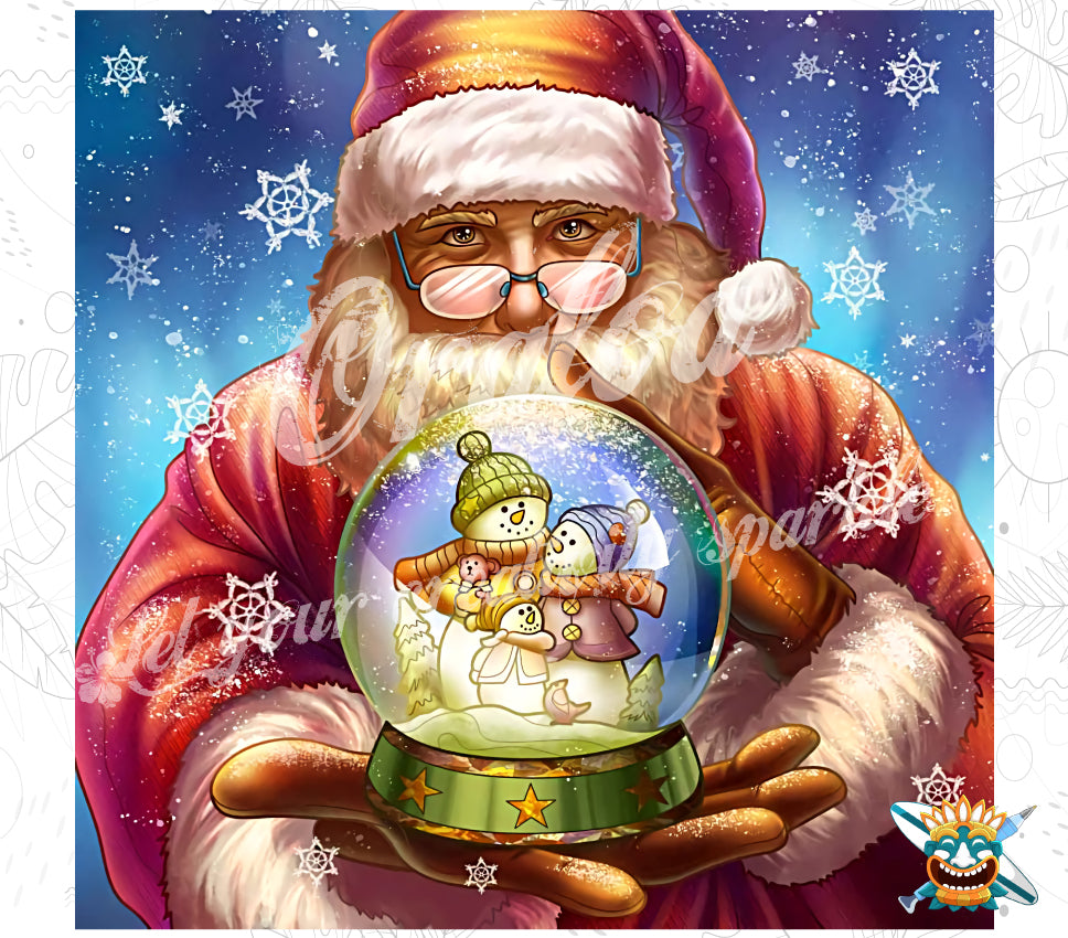 Diamond Painting Weihnachtsmann - Oraloa Kreativset Diamantstickerei
