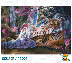 Ergebnis Diamond Painting My Sentinel - Oraloa Art-Therapie
