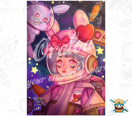Diamond Painting Oraloa Space adventure - Kreatives Diamantstickerei-Set