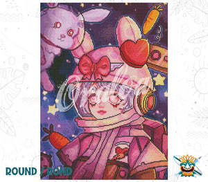 Beispiel Diamantstickerei Space adventure - Oraloa Diamond Painting