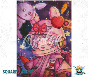 Zoom Diamond Painting Oraloa Space adventure - Kreativset