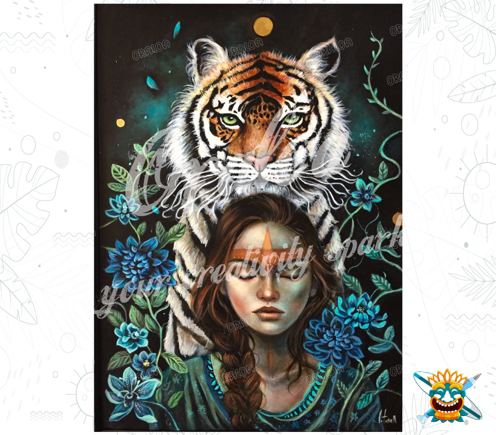 Diamond Painting Oraloa Spirits - Kreatives Diamond Painting Kit