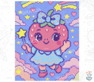 Pixel Hobby Oraloa - Erdbeere