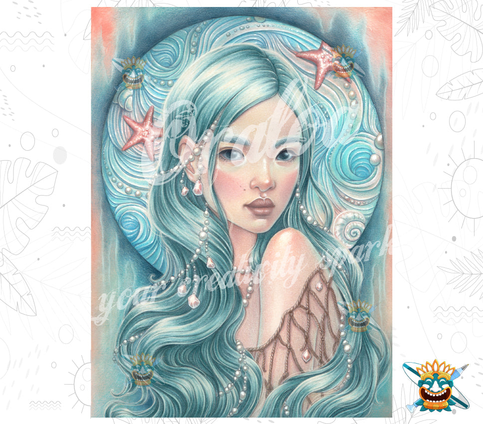 Diamond Painting Oraloa Das Juwel des Meeres - Kreatives Diamant-Stickerei-Set