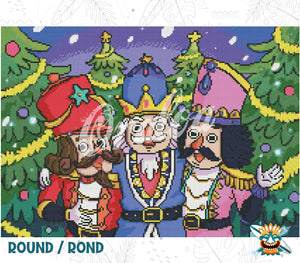 Zoom Diamond Painting Oraloa The Nutcrackers - Kreativset