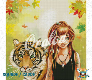 Zoom Diamond Painting Oraloa The Will - Creative kit