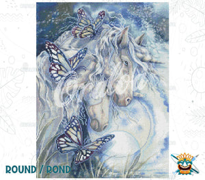 Ergebnis Diamond Painting Together we are Magic - Oraloa Kunsttherapie